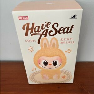 New Authentic  Pop Mart Have A Seat Labubu